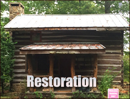 Historic Log Cabin Restoration  Mount Liberty, Ohio